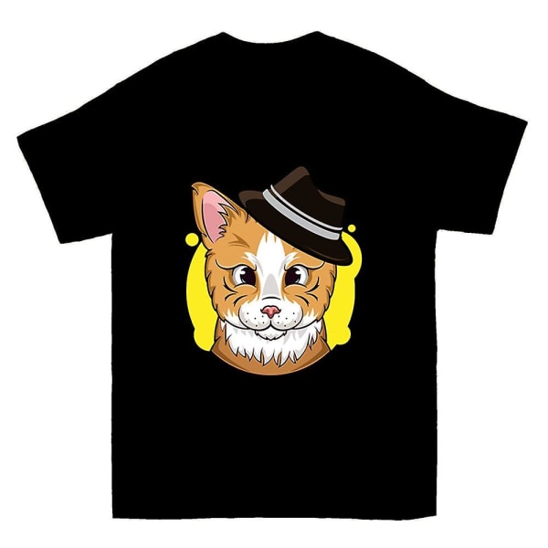 Detektiv Kat Brun Hat T-shirt M