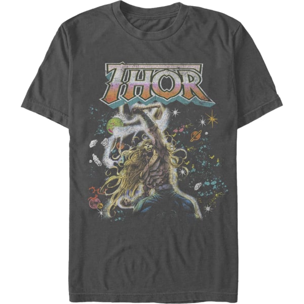 Thor Asgardian Avaruudessa Marvel Comics T-paita Uusi S