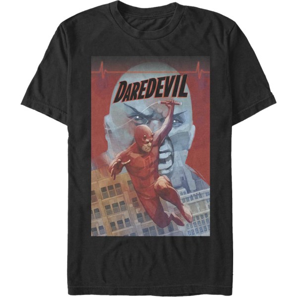 Pistanthrophobia Daredevil Marvel Comics T-skjorte Ny L