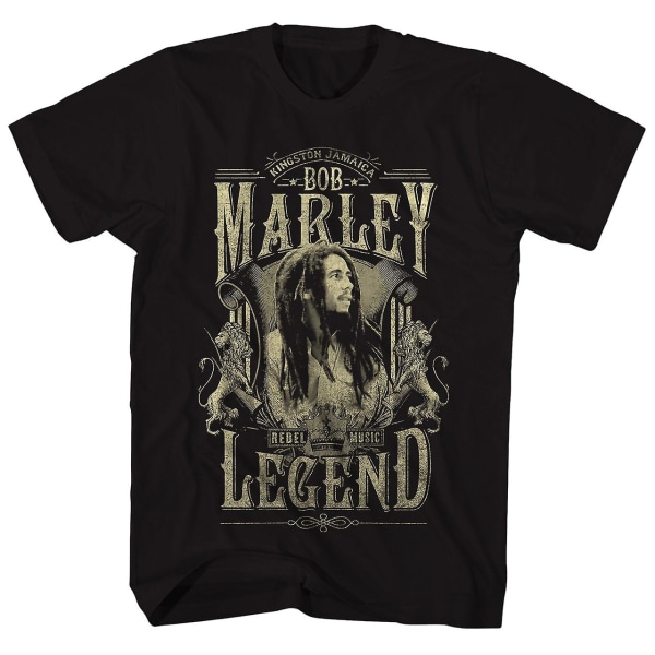 Bob Marley T-shirt Rebel Music Legend Bob Marley Shirt XL