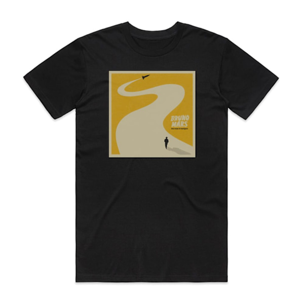 Bruno Mars Doo Wops Hooligans 1 Albumomslag T-shirt Svart XL