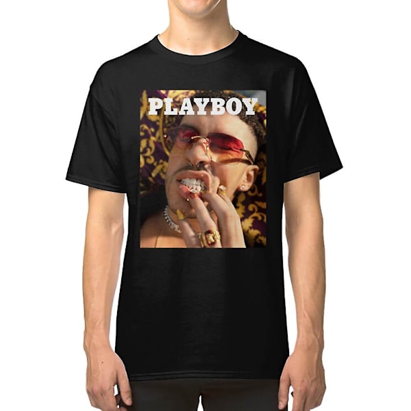Bad Bunny Playboy Magazine T-shirt XL