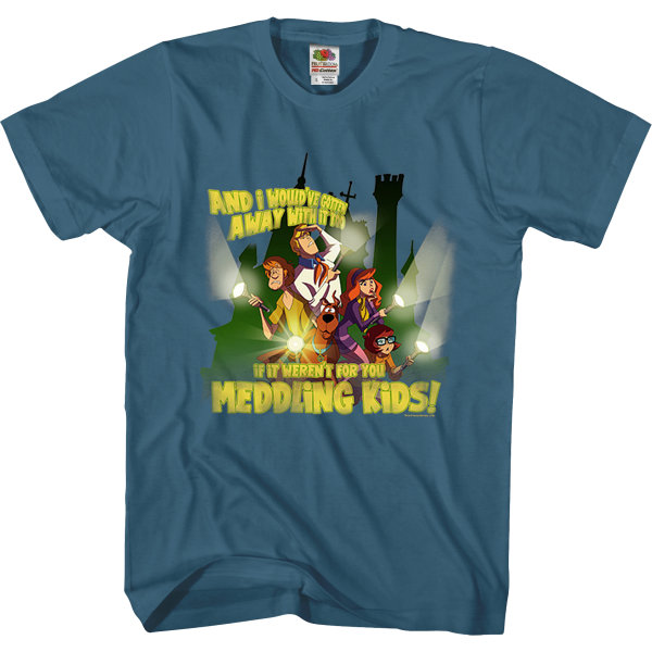 Du blandar Scooby-Doo T-shirt för barn M