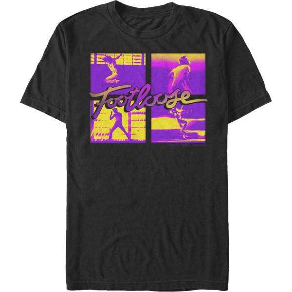 Dance Collage Footloose T-skjorte L