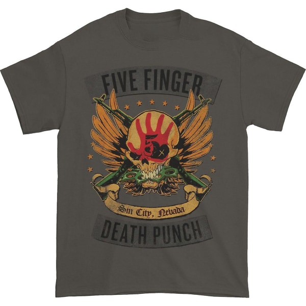 Five Finger Death Punch Locked & Loaded 2015 Världsturné T-shirt S