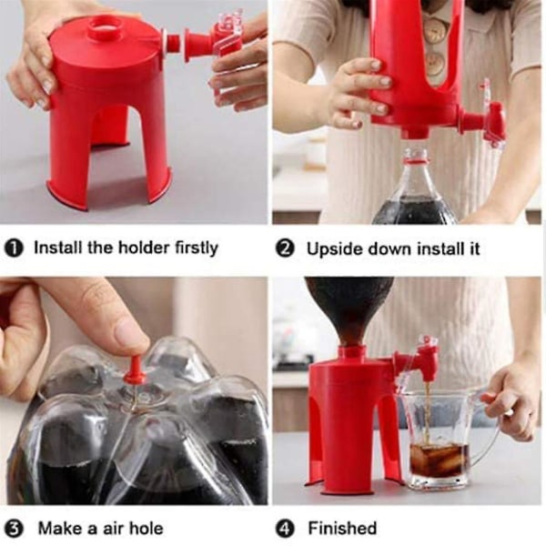 Drink Soda Dispenser Dricksvatten Machine Tap Coke Upside Down Dispenser Tool