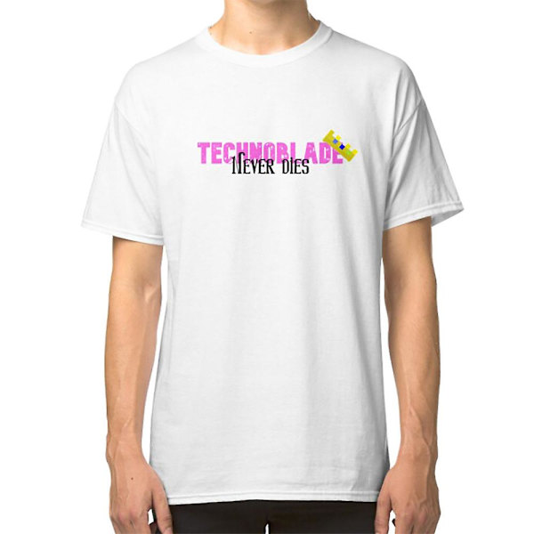 Technoblade Lever Dödar Aldrig! T-shirt M