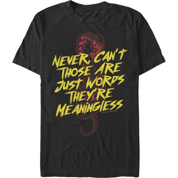 Just Words Cobra Kai T-paita XXL