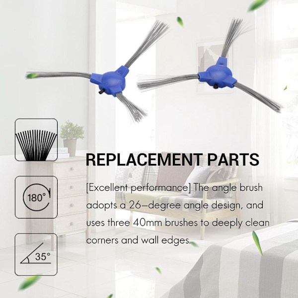 22-dels Monteringssats Kompatibel med Robovac 11s 12 30c 15t 15c 35c Robotdammsugare