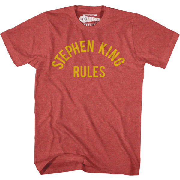 Stephen King Rules Monster Squad T-shirt S