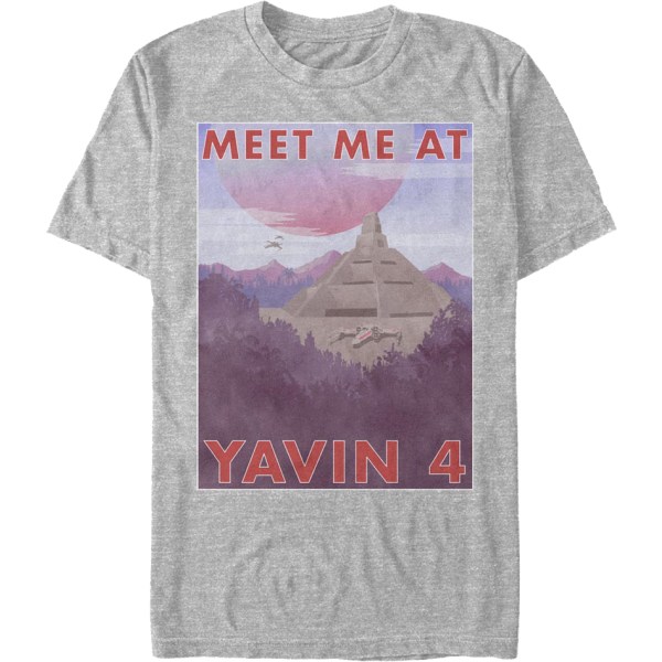 Möt Mig På Yavin 4 Star Wars T-Shirt M