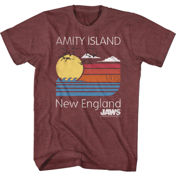 Amity Island New England JAWS T-shirt L