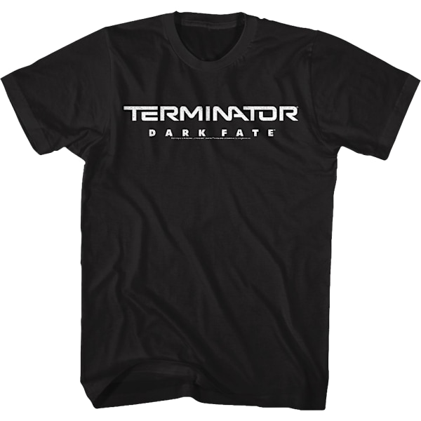 Distressed Logo Terminator Dark Fate T-shirt XXL