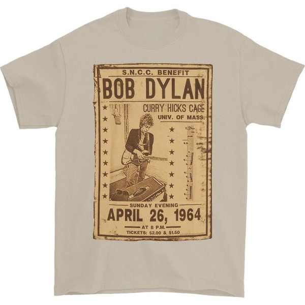 Bob Dylan Flyer T-skjorte S