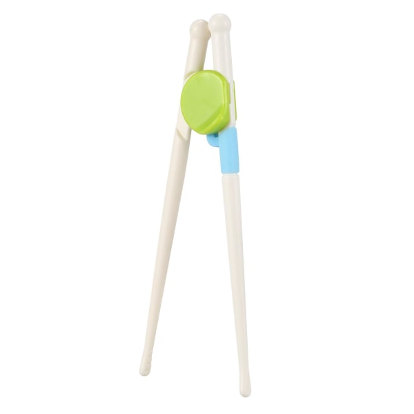 1 Par Barn Chopsticks Träning Assistent Lärning Lätt Att Använda Populär Färg: Grön