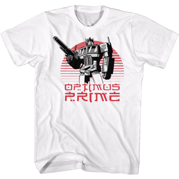 Optimus Prime Solnedgång Transformers T-shirt XXXL