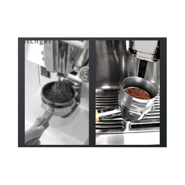 Aluminium Kaffe Dosering Ring 54mm Kaffemaker Ring (Champagne Gull)