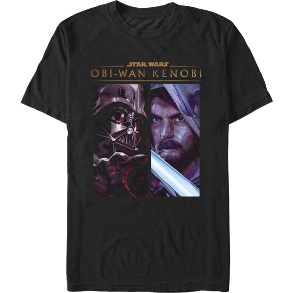 Darth Vader och Obi-Wan Kenobi Star Wars T-shirt L