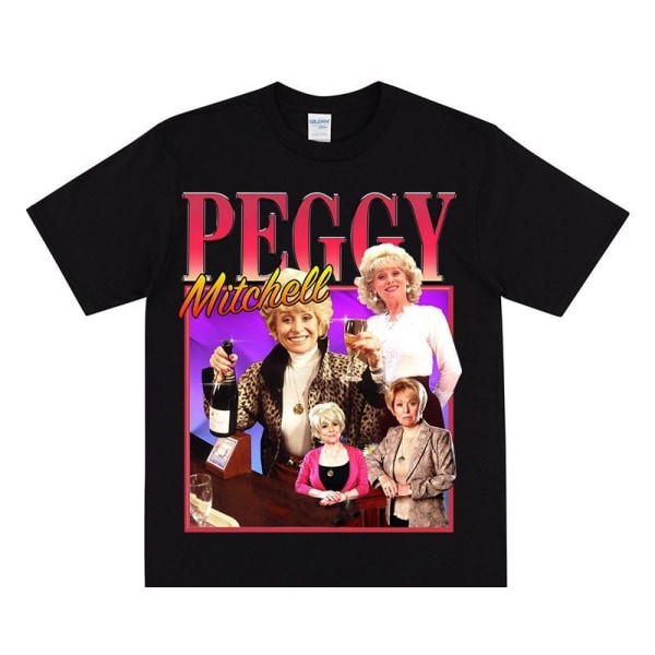 PEGGY MITCHELL Tribute T-shirt För Eastenders Fans Black S