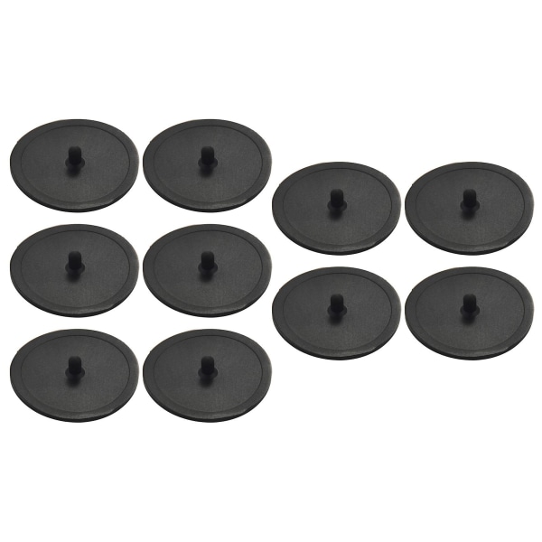 10x Blindfilter Bakspolningsdisk Gummi för Espressomaskin Brygghuvud Bakspolningspackning