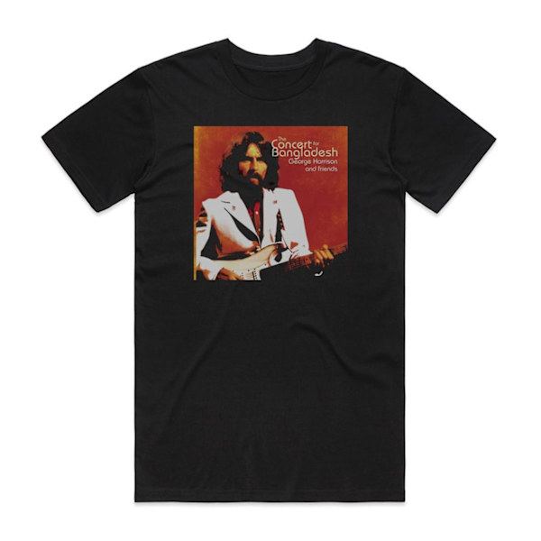 George Harrison The Concert For Bangladesh Album Cover T-Shirt Svart XXL