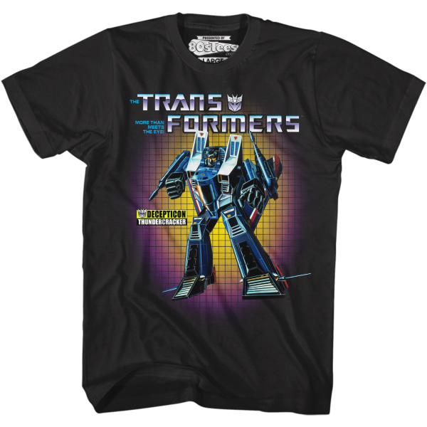 Box Art Thundercracker Transformers T-shirt L