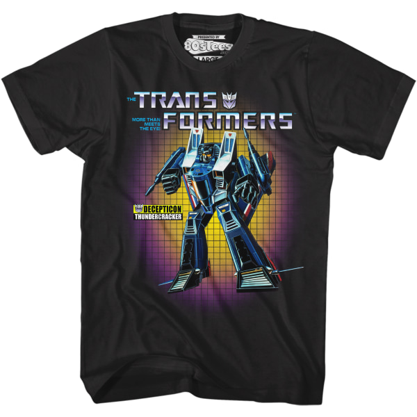 Box Art Thundercracker Transformers T-shirt XXXL