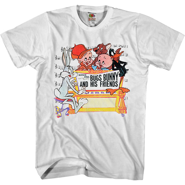 Bugs Bunny og hans venner Looney Tunes T-shirt M