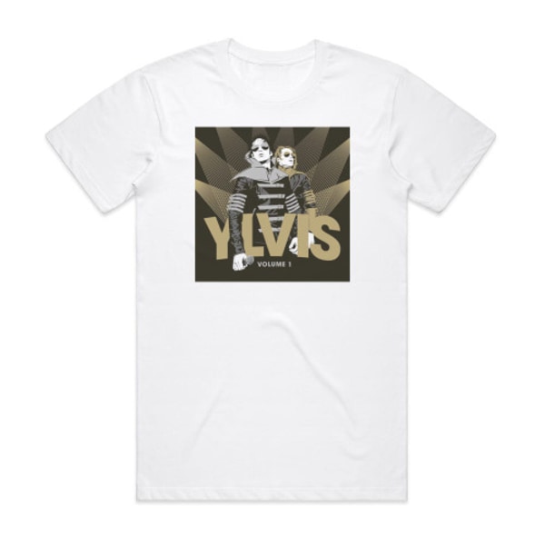 Ylvis Volum 1 Album Cover T-skjorte Hvit XXL