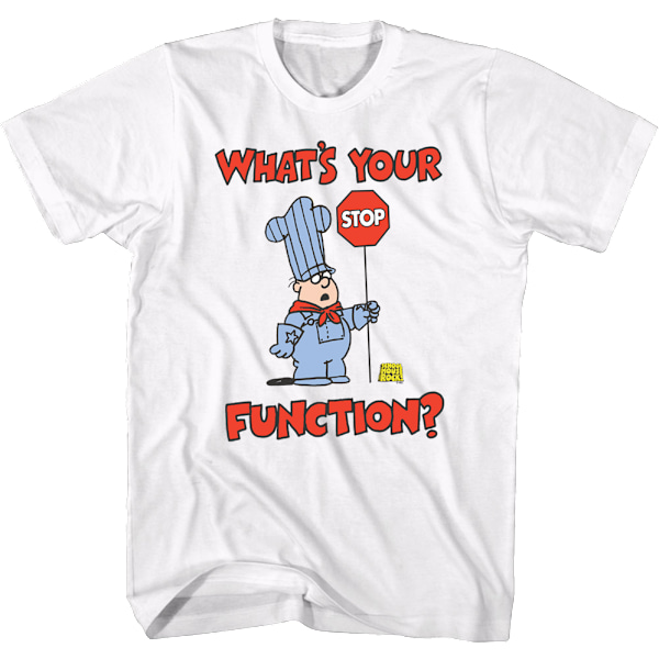 Hvad er din funktion Skolehus Rock T-shirt M