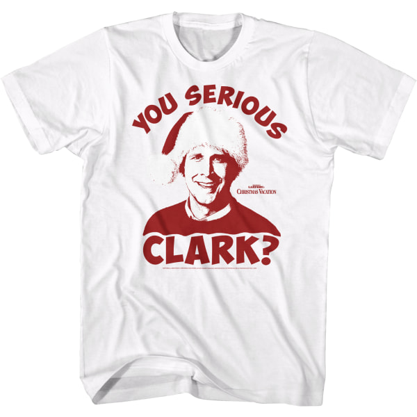 Du seriösa Clark National Lampoons jullovs-T-shirt L