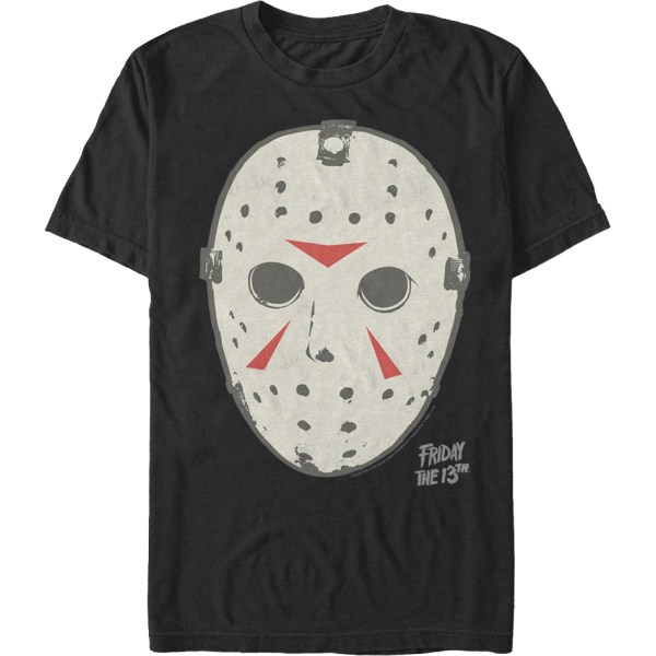 Jason Voorhees Hockey Mask Fredag ​​den 13:e T-shirt S