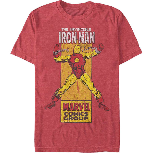 Varför måste det finnas en Iron Man Marvel Comics T-shirt XXL