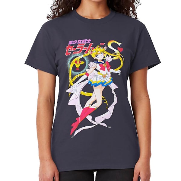 Super Sailor Moon T-skjorte navy L