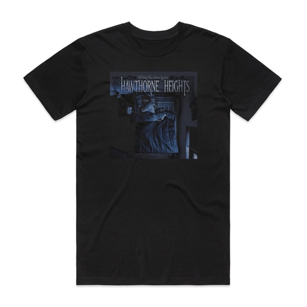 Hawthorne Heights If Only You Were Lonely Album Cover T-shirt Svart S