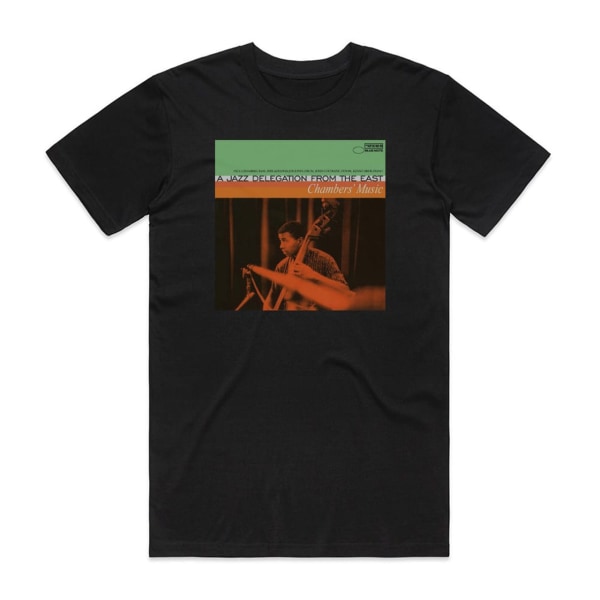 Paul Chambers Chambers Music A Jazz Delegation From The East Album Cover T-Shirt Black XXL