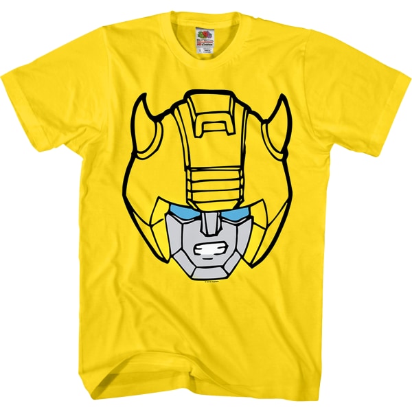 Bumblebee Head Shot Transformers T-shirt XL