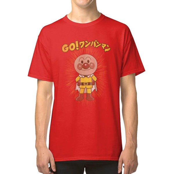 Gå! Punchman T-shirt red XL