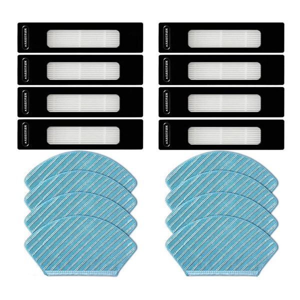 M7 M7 Pro I10 M71cn R20m01bm71cn Robotstøvsugerdeler HEPA-filter Moppklut Reservedeler