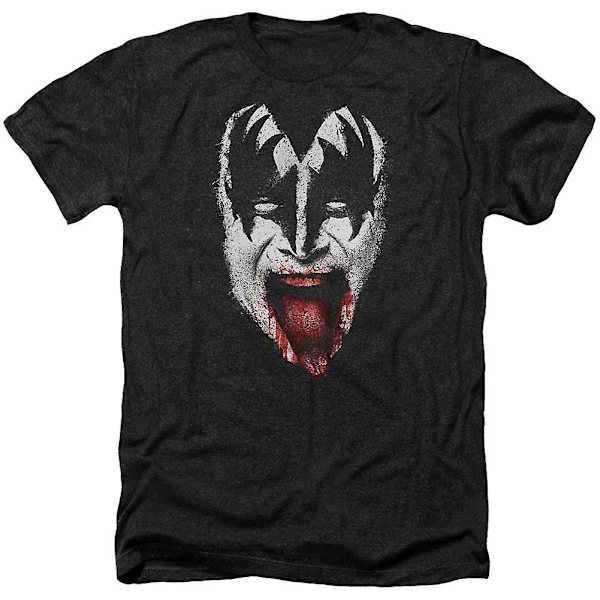 KISS Demon Face T-skjorte M