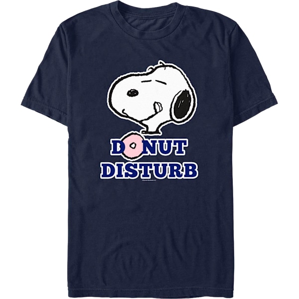 Snoopy Donut Disturb Peanuts T-skjorte L