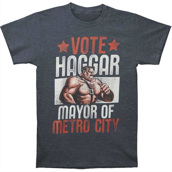 Final Fight Vote Haggar T-paita M