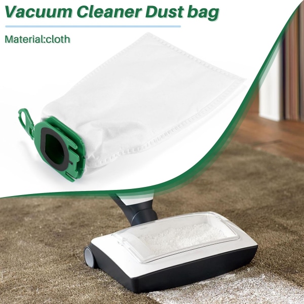 5 st Dammsugarpåsar för Vorwerk Kobold Vb100 Vb 100 Fp100 100 Dammsugare Ersättning V