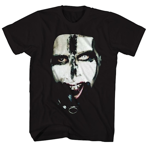 Marilyn Manson T-skjorte SAY10 Ansikt Marilyn Manson Skjorte M