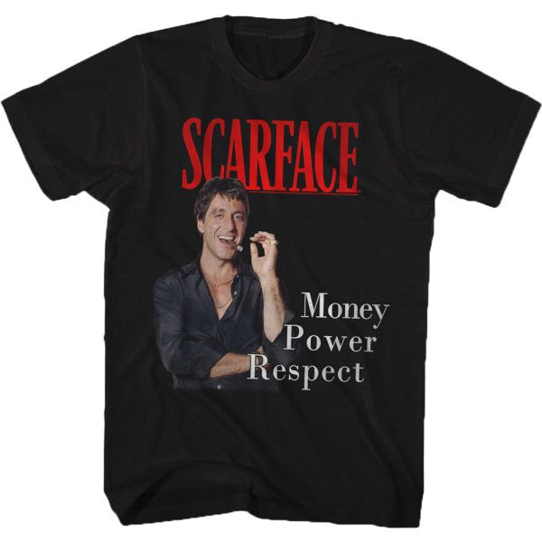 Money Power Respect Scarface T-shirt XL