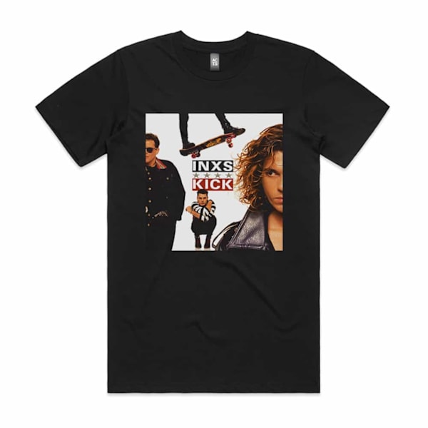 INXS Kick -albumin kansipaita - Musta XXL