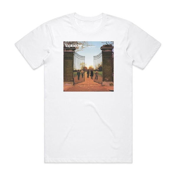 Toploader Onkas Big Moka Album Cover T-shirt Vit L