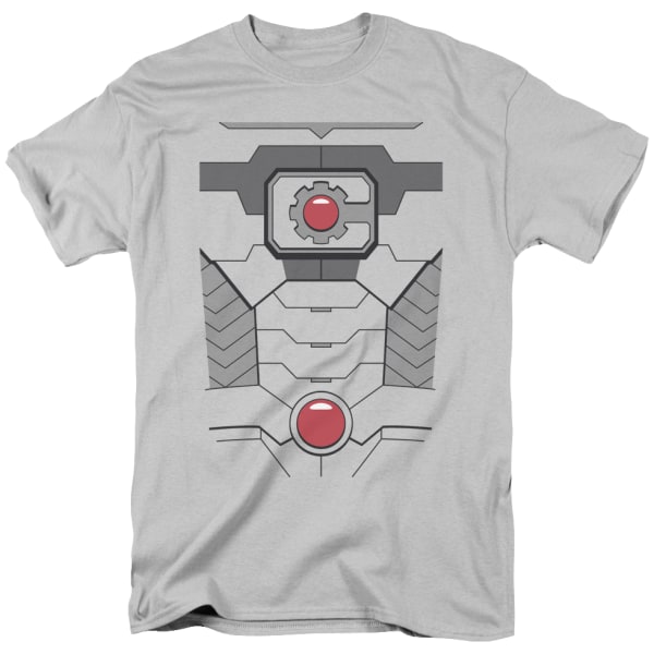 Cyborg Kostume T-Shirt Ny M