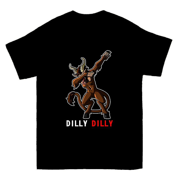 Dilly Dilly Krampus Dabbin T-skjorte M