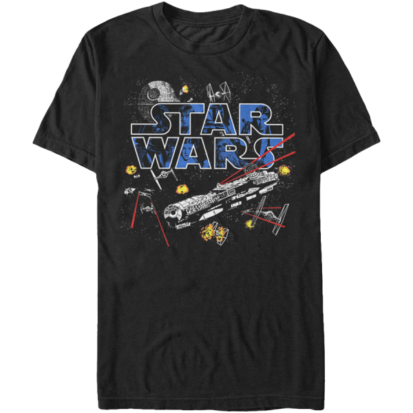 Star Wars Millennium Falcon Flyt-T-skjorte M